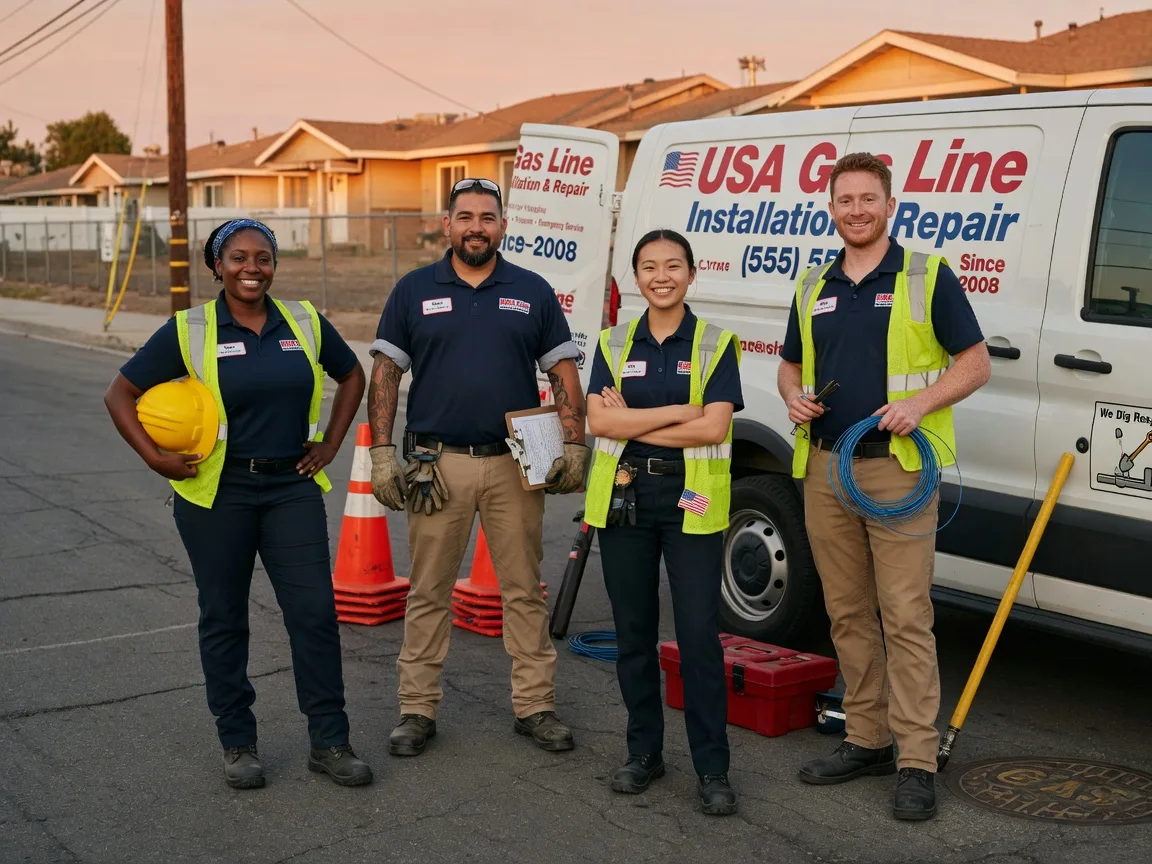 Gas Line Installation company in Riner, VA